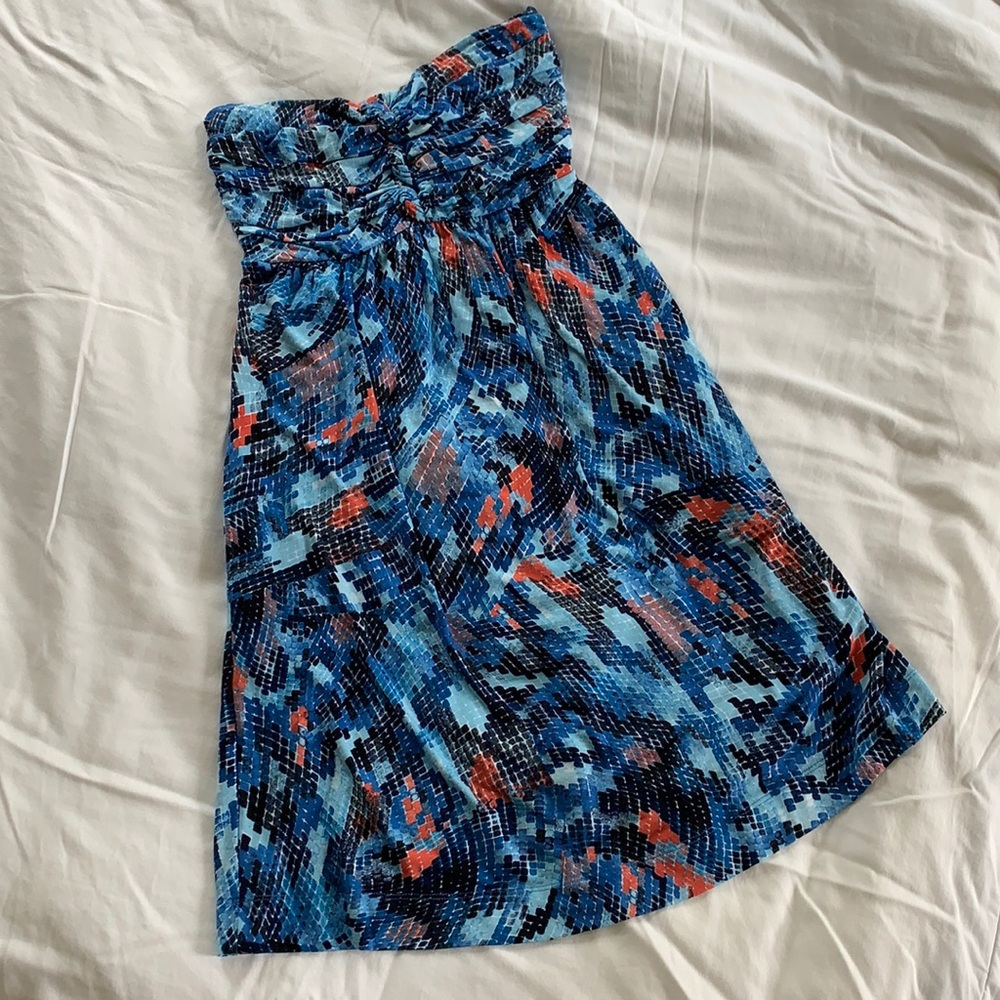 Soma Strapless Dress with Pockets